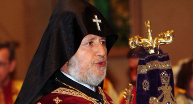 Catholicos Garegin II. Photo: David1010 https://ru.wikipedia.org/wiki/%D0%93%D0%B0%D1%80%D0%B5%D0%B3%D0%B8%D0%BD_II Catholicos Garegin II. Photo: David1010 https://ru.wikipedia.org/wiki/%D0%93%D0%B0%D1%80%D0%B5%D0%B3%D0%B8%D0%BD_II