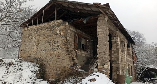 Abandoned house in the village of Tasy Verst, December 7, 2020. Photo courtesy of David Simonyan Abandoned house in the village of Tasy Verst, December 7, 2020. Photo courtesy of David Simonyan