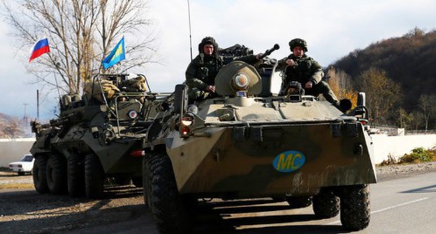 Russian peacemakers in Nagorno-Karabakh. November 14, 2020. Photo: REUTERS/Stringer Russian peacemakers in Nagorno-Karabakh. November 14, 2020. Photo: REUTERS/Stringer
