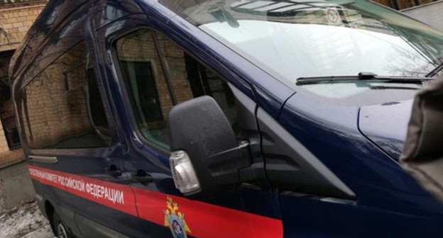 A car of the Russian Investigative Committee. Photo by Nina Tumanova for the "Caucasian Knot" A car of the Russian Investigative Committee. Photo by Nina Tumanova for the "Caucasian Knot"