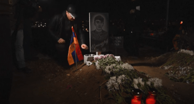 Mourning events in Armenia. Screenshot: https://youtu.be/YPxwa65KNAU Mourning events in Armenia. Screenshot: https://youtu.be/YPxwa65KNAU