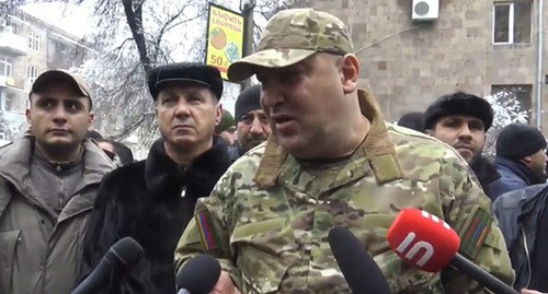 Kajaran residents arrive in Yerevan to support a critic of Nikol Pashinyan. Screenshot: https://news.am/rus/news/620476.html Kajaran residents arrive in Yerevan to support a critic of Nikol Pashinyan. Screenshot: https://news.am/rus/news/620476.html