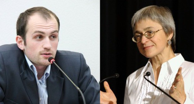 Anna Politkovskaya and Timur Kuashev. Collage by the Caucasian Knot. Photo:: REUTERS/Stringer https://ru.wikipedia.org/ Anna Politkovskaya and Timur Kuashev. Collage by the Caucasian Knot. Photo:: REUTERS/Stringer https://ru.wikipedia.org/