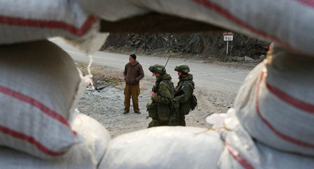 Russian peacemakers. Nagorno-Karabakh, November 15, 2020. Photo: REUTERS/Stringer Russian peacemakers. Nagorno-Karabakh, November 15, 2020. Photo: REUTERS/Stringer