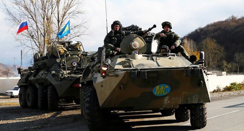 Russian peacemakers in Nagorno-Karabakh. November 14, 2020. Photo: REUTERS/Stringer Russian peacemakers in Nagorno-Karabakh. November 14, 2020. Photo: REUTERS/Stringer