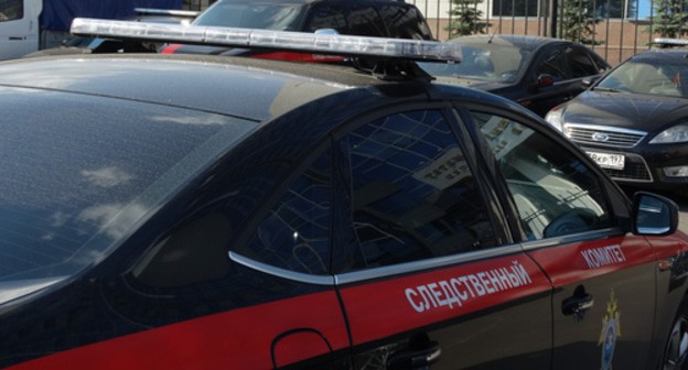 A car of the Investigating Committee of the Russian Federation (ICRF). Photo by Nina Tumanova for the "Caucasian Knot" A car of the Investigating Committee of the Russian Federation (ICRF). Photo by Nina Tumanova for the "Caucasian Knot"