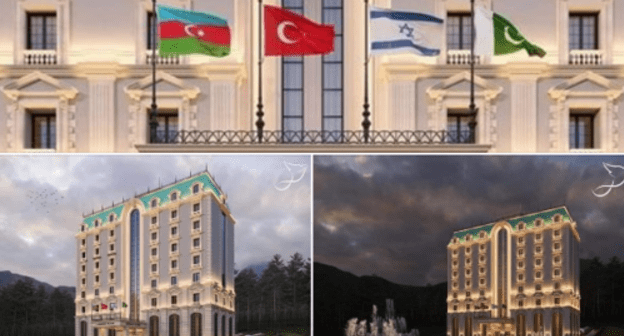 A project for a five-star hotel complex in Shusha, https://www.facebook.com/hasanoktayoqlu/posts/3743512849039888 A project for a five-star hotel complex in Shusha, https://www.facebook.com/hasanoktayoqlu/posts/3743512849039888