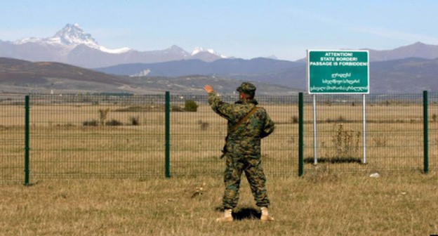 Georgia-South Ossetia border. Photo: https://gdb.voanews.com https://ru.wikipedia.org/wiki/Южная_Осетия Georgia-South Ossetia border. Photo: https://gdb.voanews.com https://ru.wikipedia.org/wiki/Южная_Осетия