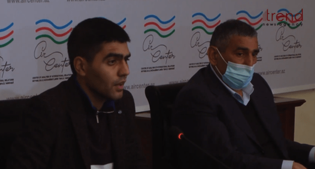 Amin Musaev and Shakhbaz Guliev. Screenshot from video posted by Trend News Agency at https://youtu.be/WhCoiwjbfJQ Amin Musaev and Shakhbaz Guliev. Screenshot from video posted by Trend News Agency at https://youtu.be/WhCoiwjbfJQ