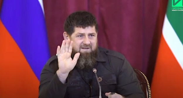 Ramzan Kadyrov. Screenshot: https://www.youtube.com/watch?v=fYnVDSqgwDA Ramzan Kadyrov. Screenshot: https://www.youtube.com/watch?v=fYnVDSqgwDA