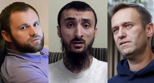 Zelimkhan Khangoshvili, Tumso Abdurakhmanov, Alexei Navalny (from left to right). Collage by the "Caucasian Knot". Photos: REUTERS/Evgenia Novozhenina, press service of the HRC "Memorial"; https://memohrc.org/, screenshot: «ABU-SADDAM SHISHANI» YouTube channel Zelimkhan Khangoshvili, Tumso Abdurakhmanov, Alexei Navalny (from left to right). Collage by the "Caucasian Knot". Photos: REUTERS/Evgenia Novozhenina, press service of the HRC "Memorial"; https://memohrc.org/, screenshot: «ABU-SADDAM SHISHANI» YouTube channel