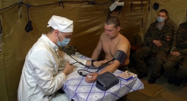 Military doctors vaccinate Russian peacekeepers in Nagorno-Karabakh against coronavirus. Photo http://mil.ru/russian_peacekeeping_forces/news/more.htm?id=12333972@egNews Military doctors vaccinate Russian peacekeepers in Nagorno-Karabakh against coronavirus. Photo http://mil.ru/russian_peacekeeping_forces/news/more.htm?id=12333972@egNews