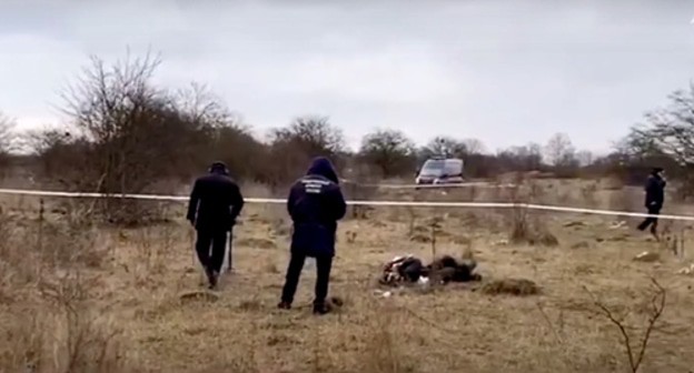 Special services officers at the venue of a special operation against Byutukaev's group. Photo: NAC press service (nac.gov.ru) Special services officers at the venue of a special operation against Byutukaev's group. Photo: NAC press service (nac.gov.ru)