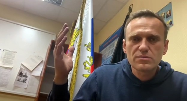 Alexei Navalny in the court, January 18, 2021. Screenshot: Navalny LIVE https://www.youtube.com/watch?v=oRRnj835SdI Alexei Navalny in the court, January 18, 2021. Screenshot: Navalny LIVE https://www.youtube.com/watch?v=oRRnj835SdI