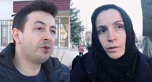Ruslan Totrov and Oksana Sotieva. Collage prepared by the Caucasian Knot. Screenshot: http://alaniatv.ru/, "David Zhvania" https://www.youtube.com/watch?v=iUl2n0d-8a8 Ruslan Totrov and Oksana Sotieva. Collage prepared by the Caucasian Knot. Screenshot: http://alaniatv.ru/, "David Zhvania" https://www.youtube.com/watch?v=iUl2n0d-8a8