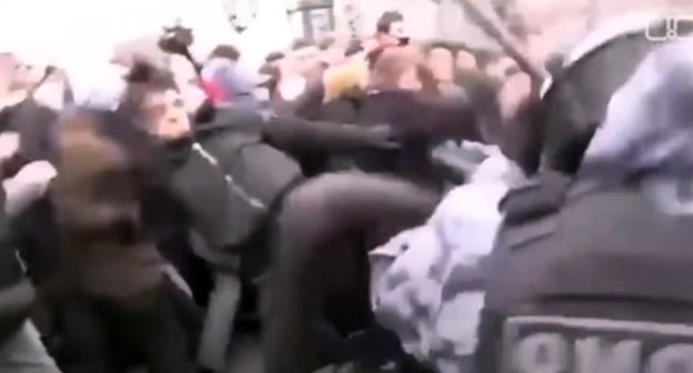 A native of Chechnya, who used violence against law enforcers at a Moscow rally. Screenshot of the video by UCHANNEL https://www.youtube.com/watch?v=HAxOmOBiWPc A native of Chechnya, who used violence against law enforcers at a Moscow rally. Screenshot of the video by UCHANNEL https://www.youtube.com/watch?v=HAxOmOBiWPc