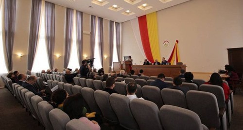 The South-Ossetian parliament session. Photo from the official website of the Parliament of South Ossetia http://www.parliamentrso.org/ The South-Ossetian parliament session. Photo from the official website of the Parliament of South Ossetia http://www.parliamentrso.org/