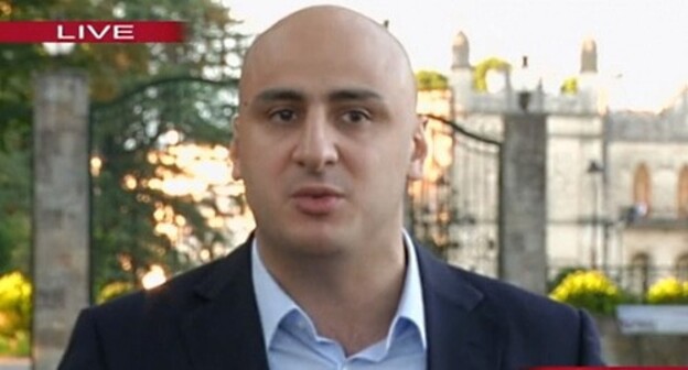 Nika Meliya. Screenshot of the video https://rustavi2.ge/en/news/57504 Nika Meliya. Screenshot of the video https://rustavi2.ge/en/news/57504