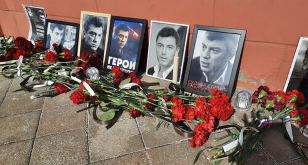 The spontaneous memorial of Boris Nemtsov in Krasnodar. February 27, 2021. Photo by Anna Gritsevich for the "Caucasian Knot" The spontaneous memorial of Boris Nemtsov in Krasnodar. February 27, 2021. Photo by Anna Gritsevich for the "Caucasian Knot"