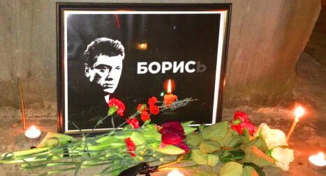Flowers and Boris Nemtsov's portrait at the Memorial to the victims of political repressions in Sochi. Photo by Svetlana Kravchenko for the Caucasian Knot Flowers and Boris Nemtsov's portrait at the Memorial to the victims of political repressions in Sochi. Photo by Svetlana Kravchenko for the Caucasian Knot