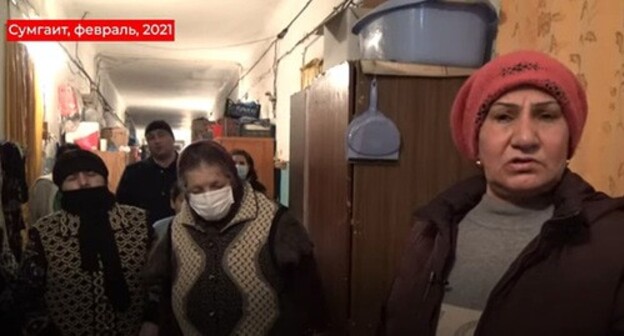 Forced migrants. Screenshot: "MeydanTV" https://www.youtube.com/watch?v=utPvJ6BxlIY Forced migrants. Screenshot: "MeydanTV" https://www.youtube.com/watch?v=utPvJ6BxlIY