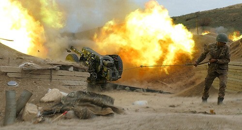 Military conflict in Nagorno-Karabakh. Photo: Press office of Armenian Defense Ministry/PAN Photo/Handout via REUTERS Military conflict in Nagorno-Karabakh. Photo: Press office of Armenian Defense Ministry/PAN Photo/Handout via REUTERS