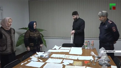 Screenshot from video posted at: https://www.instagram.com/groznytv/?hl=ru Screenshot from video posted at: https://www.instagram.com/groznytv/?hl=ru