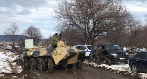 A special operation in Northern Caucasus. Photo by the press service of the Russian National Antiterrorist Committee (NAC), http://nac.gov.ru/kontrterroristicheskie-operacii/v-kchr-v-hode-kto-neytralizovany-pyatero.html A special operation in Northern Caucasus. Photo by the press service of the Russian National Antiterrorist Committee (NAC), http://nac.gov.ru/kontrterroristicheskie-operacii/v-kchr-v-hode-kto-neytralizovany-pyatero.html