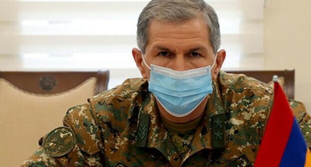 Onik Gasparyan. © Photo by the press service of the Armenian Ministry of Defence Onik Gasparyan. © Photo by the press service of the Armenian Ministry of Defence