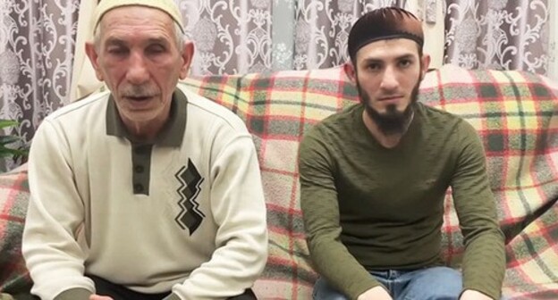 Aurbiev's relatives. Screenshot of the video www.youtube.com/watch?v=ihzBXXr3cF4 Aurbiev's relatives. Screenshot of the video www.youtube.com/watch?v=ihzBXXr3cF4
