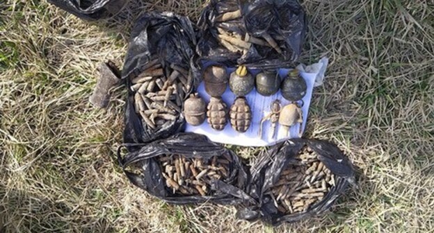 Ammunition. Photo: official website of the Federal National Guard Troops Service of the Russian Federation https://rosguard.gov.ru/ru/news/article/v-dagestane-pri-uchastii-rosgvardii-obezvrezheny-boepripasy Ammunition. Photo: official website of the Federal National Guard Troops Service of the Russian Federation https://rosguard.gov.ru/ru/news/article/v-dagestane-pri-uchastii-rosgvardii-obezvrezheny-boepripasy