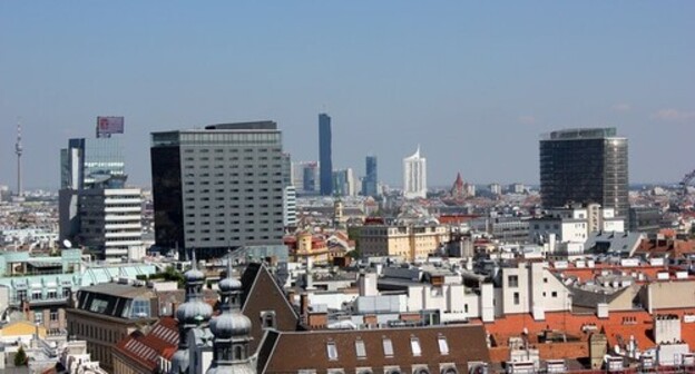 Vienna. A view from the top of St. Stephen's Cathedral. Photo by Andrzej Otrębski https://commons.wikimedia.org/wiki/Category:Vienna Vienna. A view from the top of St. Stephen's Cathedral. Photo by Andrzej Otrębski https://commons.wikimedia.org/wiki/Category:Vienna