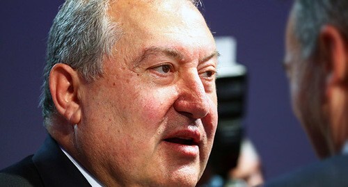 Armen Sarkisyan. Photo: REUTERS/Denis Balibouse Armen Sarkisyan. Photo: REUTERS/Denis Balibouse