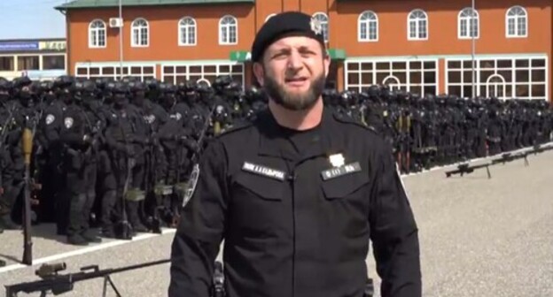 A soldier of the Akhmat Kadyrov Special Police Regiment reports on the coercion "to take responsibility in order to stop the insults against the whole contingent." Screenshot: https://www.instagram.com/tv/CMhmywYoD0L/?igshid=zl4q1r836p4e A soldier of the Akhmat Kadyrov Special Police Regiment reports on the coercion "to take responsibility in order to stop the insults against the whole contingent." Screenshot: https://www.instagram.com/tv/CMhmywYoD0L/?igshid=zl4q1r836p4e