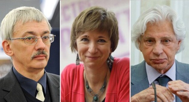 Oleg Orlov, Natalia Taubina, Genri Reznik. Photos by the Human Rights Centre (HRC) "Memorial", "Youth Human Rights Movement" https://ru.wikipedia.org/wiki/Резник,_Генри_Маркович Oleg Orlov, Natalia Taubina, Genri Reznik. Photos by the Human Rights Centre (HRC) "Memorial", "Youth Human Rights Movement" https://ru.wikipedia.org/wiki/Резник,_Генри_Маркович