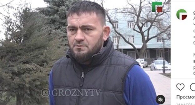 Movldi Akhmatov, a resident of Achkhoi-Martan who was deceived by the source of the "Novaya Gazeta". Screenshot of the post https://www.instagram.com/p/CMzhwgniZHo/ Movldi Akhmatov, a resident of Achkhoi-Martan who was deceived by the source of the "Novaya Gazeta". Screenshot of the post https://www.instagram.com/p/CMzhwgniZHo/
