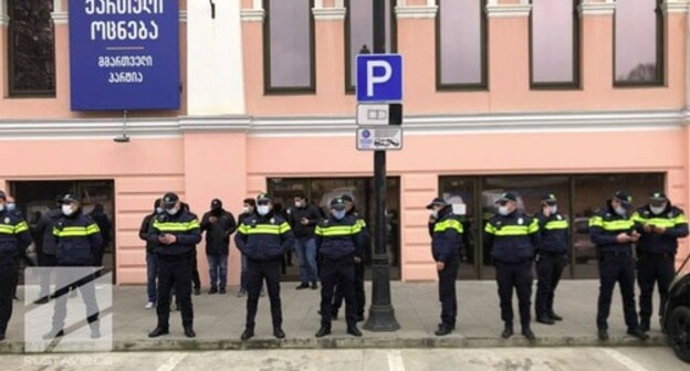 At the site of the protest action in Tbilisi. Screenshot of the webpage https://www.rustavi2.ge/ka/news/194219 At the site of the protest action in Tbilisi. Screenshot of the webpage https://www.rustavi2.ge/ka/news/194219