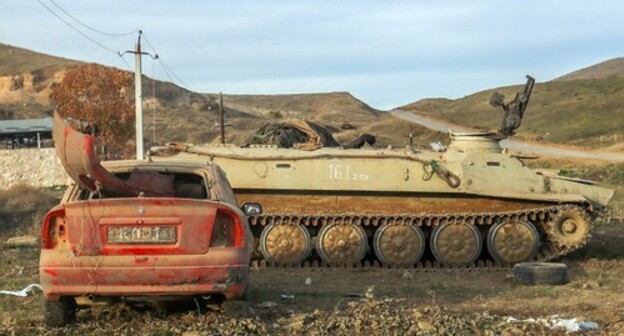 Aftermath of the military hostilities in Nagorno-Karabakh, December 18, 2021. Photo by Aziz Karimov for the Caucasian Knot Aftermath of the military hostilities in Nagorno-Karabakh, December 18, 2021. Photo by Aziz Karimov for the Caucasian Knot