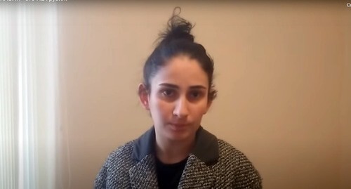 Alyona Taniya apologizes for her video posted on social media site. Screenshot: YouTube channel of the Abkhazian MIA’s press service Alyona Taniya apologizes for her video posted on social media site. Screenshot: YouTube channel of the Abkhazian MIA’s press service