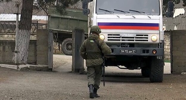 Positions of the peacemaking mission in Nagorno-Karabakh. Photo: press service of the Ministry of Defence of Russia Positions of the peacemaking mission in Nagorno-Karabakh. Photo: press service of the Ministry of Defence of Russia
