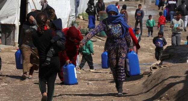 Syrian refugees in a tent camp. Photo: REUTERS/Mohamed Azakir Syrian refugees in a tent camp. Photo: REUTERS/Mohamed Azakir