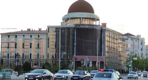 A Kadyrov street. Photo by the press service of the Department of Judicial Administration of the Supreme Court of Chechnya. Grozny. Photo by Magomed Magomedov for the "Caucasian Knot" A Kadyrov street. Photo by the press service of the Department of Judicial Administration of the Supreme Court of Chechnya. Grozny. Photo by Magomed Magomedov for the "Caucasian Knot"