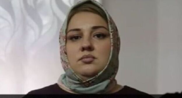 Zarifa Sautieva. Screenshot of the video https://www.youtube.com/watch?v=AOqkJEtVfxs Zarifa Sautieva. Screenshot of the video https://www.youtube.com/watch?v=AOqkJEtVfxs