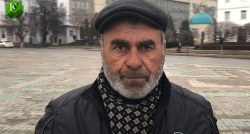 Murtazali Gasanguseinov. Screenshot of the video by the "Caucasian Knot" https://www.youtube.com/watch?v=k_MNnpzcd6I Murtazali Gasanguseinov. Screenshot of the video by the "Caucasian Knot" https://www.youtube.com/watch?v=k_MNnpzcd6I