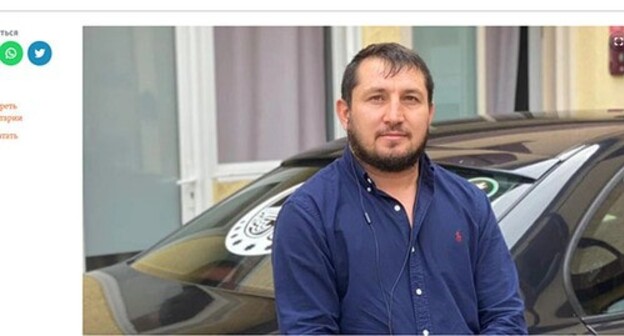 Magomed Gadaev. Screenshot: http://www.kavkazr.com/a/31197680.html Magomed Gadaev. Screenshot: http://www.kavkazr.com/a/31197680.html