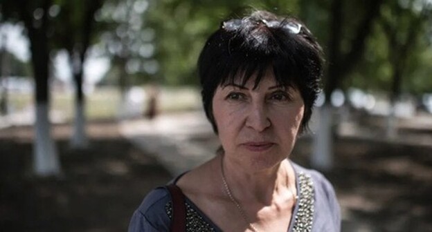 Ella Kesaeva. Photo by Alina Desyatnichenko, the newspaper “Novaya Gazeta” https://novayagazeta.ru/articles/2019/09/05/81854-posle-beslana-ya-ne-hozhu-na-svadby Ella Kesaeva. Photo by Alina Desyatnichenko, the newspaper “Novaya Gazeta” https://novayagazeta.ru/articles/2019/09/05/81854-posle-beslana-ya-ne-hozhu-na-svadby