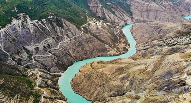 The Sulak Canyon in Dagestan. Photo: Suleymannabiev https://ru.wikipedia.org/ The Sulak Canyon in Dagestan. Photo: Suleymannabiev https://ru.wikipedia.org/