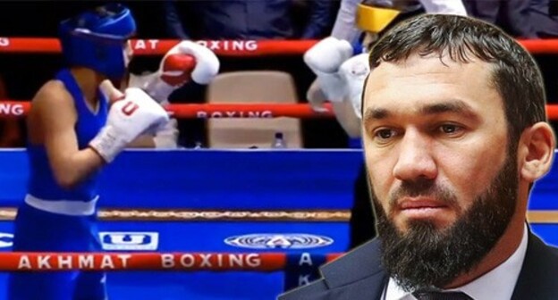 Magomed Daudov. Collage by the “Caucasian Knot”. Screenshot of the video https://www.youtube.com/watch?v=GrfMEoDgbrE; photo: council.gov.ru Magomed Daudov. Collage by the “Caucasian Knot”. Screenshot of the video https://www.youtube.com/watch?v=GrfMEoDgbrE; photo: council.gov.ru