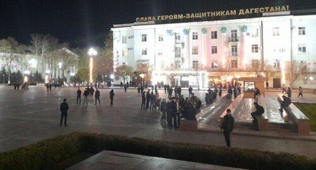 The central square of Makhachkala, April 21, 2021. Photo by Malik Butaev for the "Caucasian Knot" The central square of Makhachkala, April 21, 2021. Photo by Malik Butaev for the "Caucasian Knot"