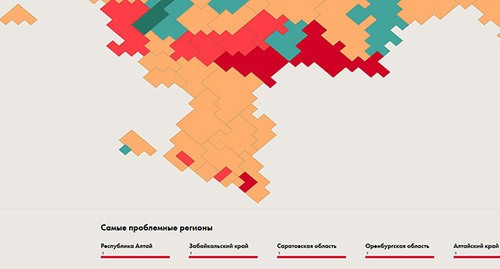 Screenshot of map “Old Age in Russia”, http://tochno.st/problems/ageing Screenshot of map “Old Age in Russia”, http://tochno.st/problems/ageing